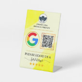 Panneau d'évaluation professionnelle - Code QR per (Recto)