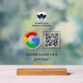 Panneau d'évaluation professionnelle - Code QR per (Neutre)