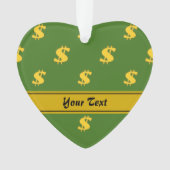 Panneau Dollar motif Ornement (devant)
