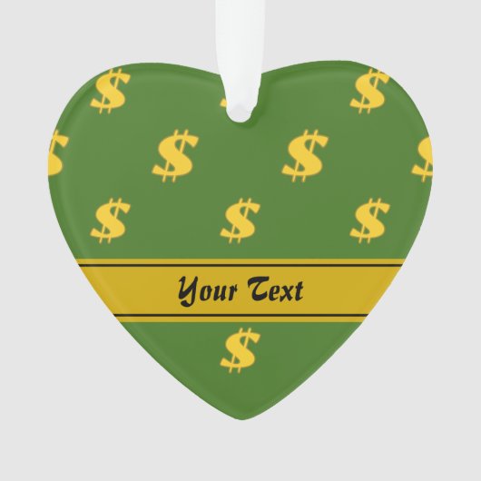 Panneau Dollar motif Ornement (devant)