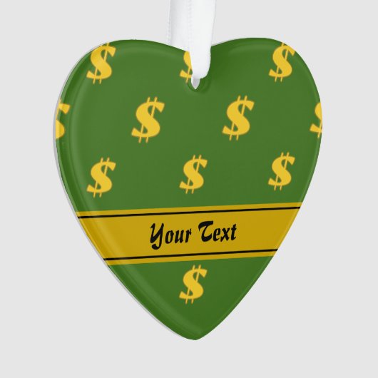 Panneau Dollar motif Ornement (devant)