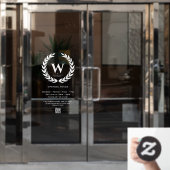 Panneau d'ouverture moderne Barbershop Horaires Mo (Porte de bureau)