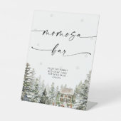 Panneau du Baby shower de Noël Momosa (Recto)