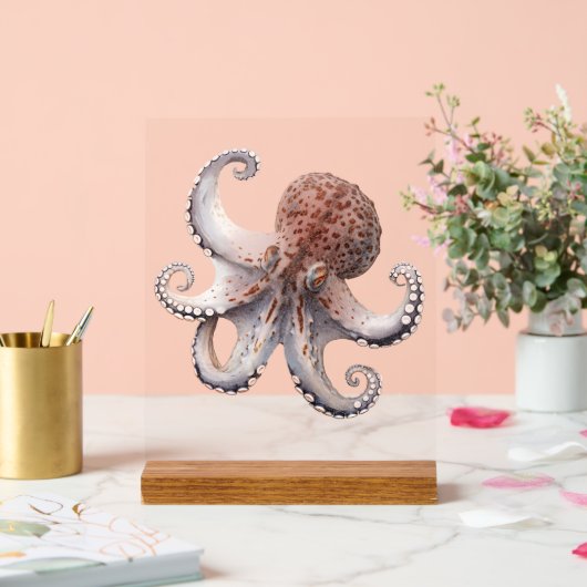 Panneau du bureau d'octopus commun (Mariage)