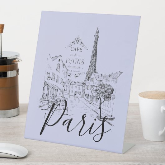 Panneau du Café Paris (In SItu)