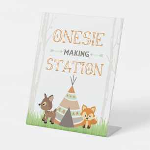 Panneau du camping Woodland Onesi Fabrication de l