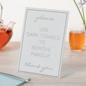 Panneau du comptoir de maquillage gris de plage cô (In SItu)