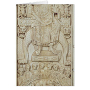 Panneau du diptyque du consul Areobindus