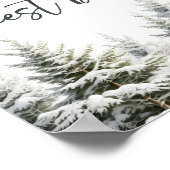 Panneau du livre d'or du Baby shower d'hiver (Coin)