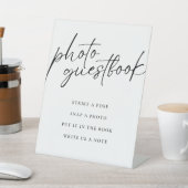 Panneau du livre d'or photo moderne simple (In SItu)