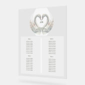 Panneau du Mariage de cygne (Angle)