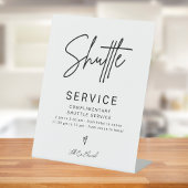 Panneau du Mariage du service de navette de script