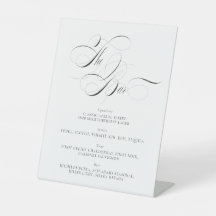 Panneau du menu de la barre mariage