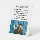 Panneau du Père de la Mariage Groom (Recto)