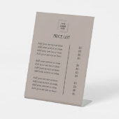 Panneau du piédestal (Recto)