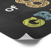 Panneau du premier jour de 8e année - tableau de b (Coin)