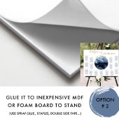 Panneau du tableau céleste de la marine d'aquarell