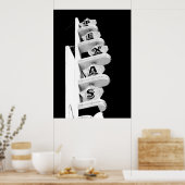 Panneau du théâtre du Texas - Poster (Cuisine)