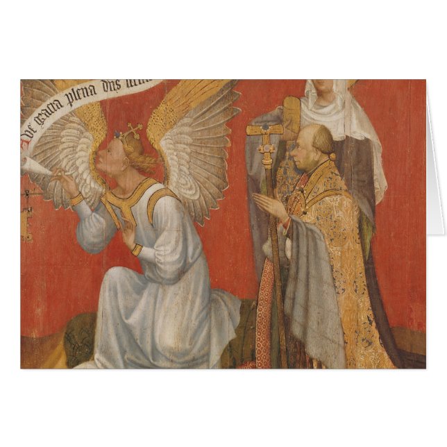Panneau d'un diptyque dépeignant l'ange (Devant horizontal)