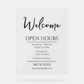 Panneau Effacer les heures de petite entreprise (Recto)