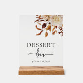 Panneau en acrylique Dessert Bar (Recto)