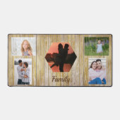 Panneau en bois clair Cinq photos (Recto)