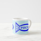 Panneau Étoile Poissons Espresso Mug (Devant droit)