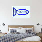 Panneau étoile Poissons toile Imprimer (Insitu(Chambre))