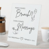 Panneau Fête des mariées Brunch (In SItu)