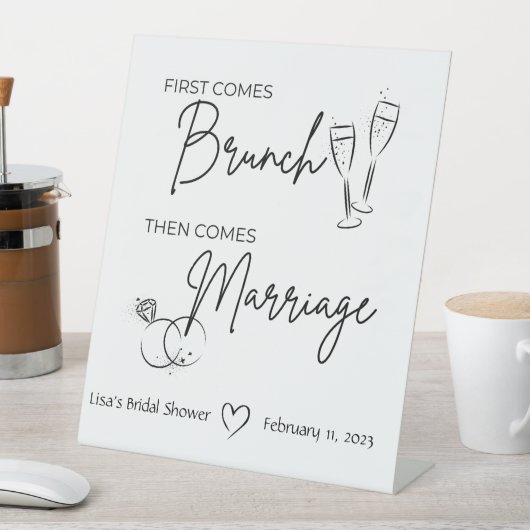 Panneau Fête des mariées Brunch (In SItu)