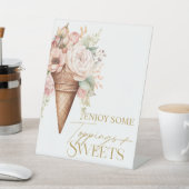 Panneau Fête des mariées de la crème glacée Toppin (In SItu)