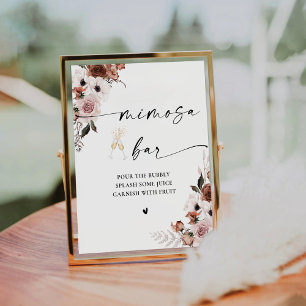 Panneau Fête des mariées de soie florale Mimosa Ba