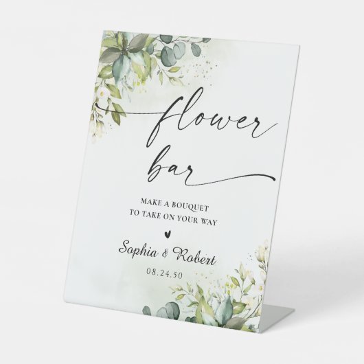 Panneau Fête des mariées verte (Recto)