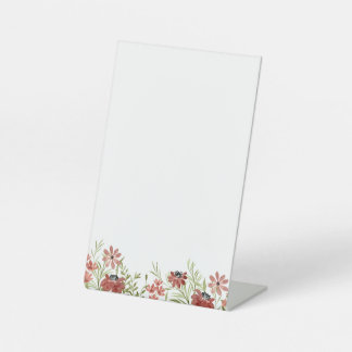 Panneau Fleur sauvage Bourgogne personnalisable