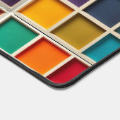 Panneau Grille géométrique colorée (Coin)