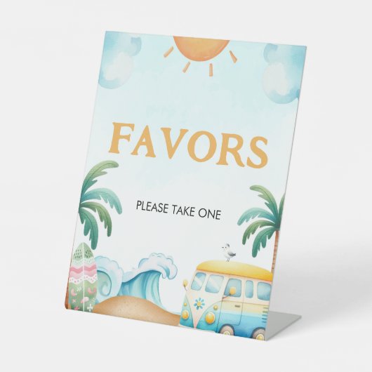 Panneau Gros, Surf Faveurs d'anniversaire (Recto)