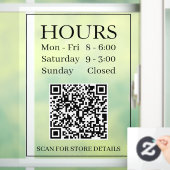 Panneau Heures d'Ouverture, Générer Code QR, Messa (Maison)