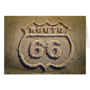 Panneau historique de la route 66, Arizona