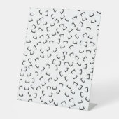 Panneau horizontal, Iridium, Pedestal à anguille n (Recto)