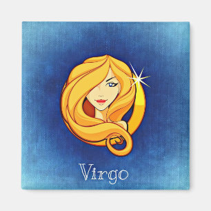 Panneau Horoscope Réfrigérateur Virgo ou Magnet de