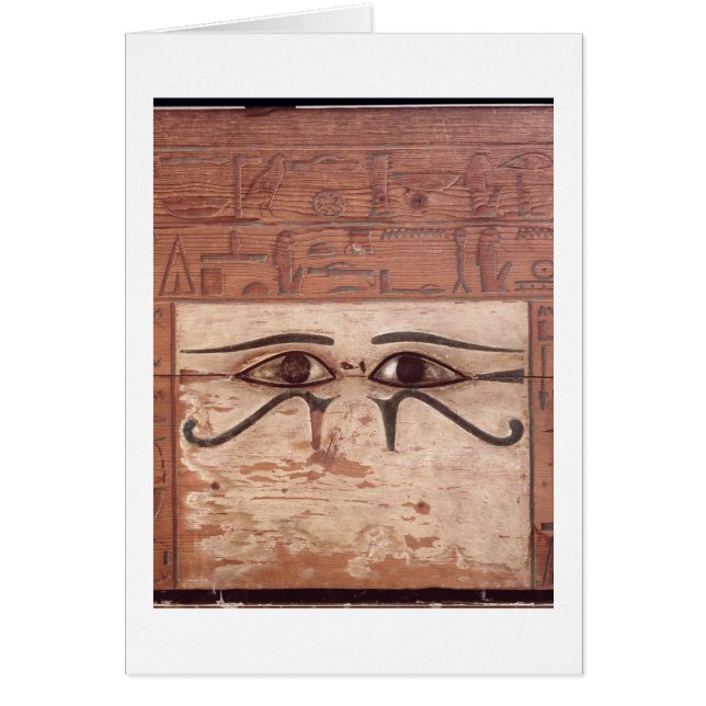 Panneau intérieur du sarcophage de Na de (Devant)