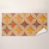 Panneau intérieur motif - décoration arabe - coude (Serviette de bain)