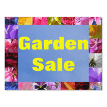 Panneau Jardin de vente