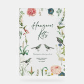 Panneau Kits de passe-passe Cadre de fleurs sauvag (Recto)