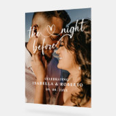 Panneau La Nuit Avant Le Dîner Mariage (Angle)