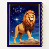 Panneau Leo Zodiac sous le Sky Journal étoilé (Dos)