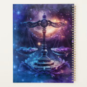 Panneau Libra Zodiac Aquarelle Design (Dos)