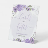 Panneau Lilac Lavender Cartes et Cadeaux (Recto)