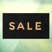 Panneau lumineux de vente noire moderne (Feuille 3)