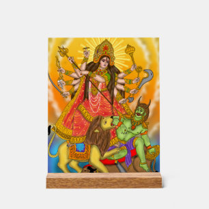 Panneau Mahishasur Mardini Durga